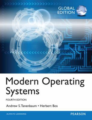 Modern Operating Systems Global Edition 1292061421 Book Cover