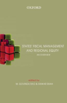States' Fiscal Management and Regional Equity 0195698797 Book Cover