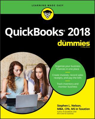 QuickBooks 2018 For Dummies 1119397391 Book Cover
