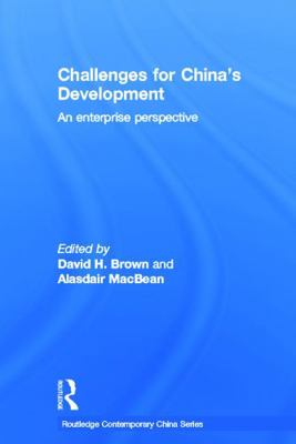 Challenges for China's Development: An Enterpri... 0415646456 Book Cover