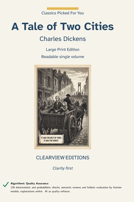 A Tale of Two Cities [Large Print] B0HMFS29QR Book Cover