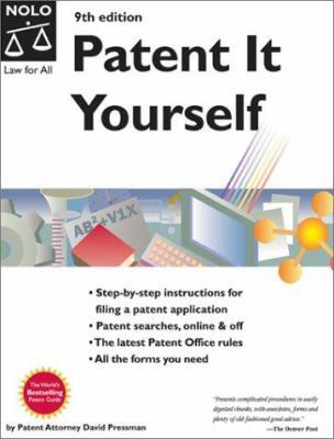 Patent It Yourself 0873378016 Book Cover