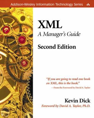 XML: A Manager's Guide 0201770067 Book Cover