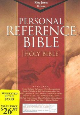 Cornerstone Personal Reference Bible: Burgundy ... 1558198288 Book Cover