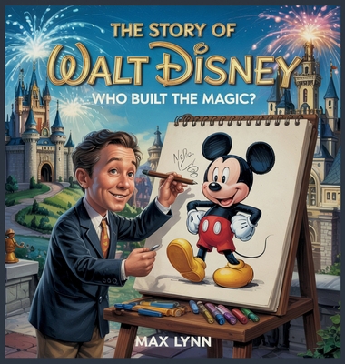 The Story of Walt Disney: Who Built the Magic? B0F7V97QY9 Book Cover