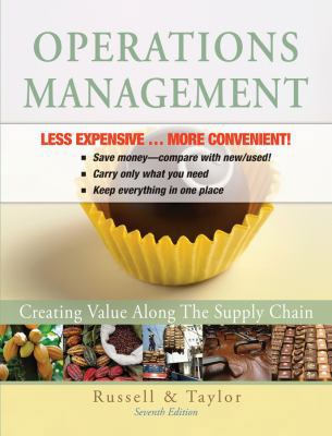 Operations Management: Creating Value Along the... 0470922516 Book Cover