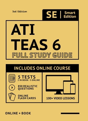 Ati Teas 6 Full Study Guide 3rd Edition 2021-20... 1949147452 Book Cover