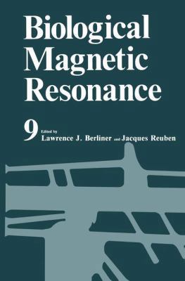 Biological Magnetic Resonance 0306433419 Book Cover