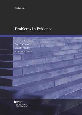 Problems in Evidence (Coursebook) 1683281845 Book Cover