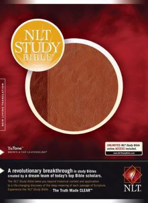 NLT Study Bible, Tutone 1414324537 Book Cover