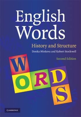 English Words: History and Structure 0521882583 Book Cover