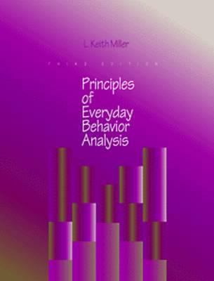 Principles of Everyday Behavior Analysis 0534161464 Book Cover