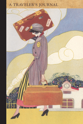 Woman Carrying Suitcase: A Traveler's Journal 1516262689 Book Cover