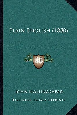 Plain English (1880) 1164884131 Book Cover