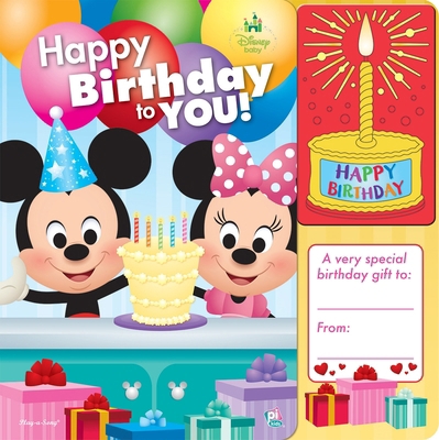 Birthday Book Disney Baby: Happy Birthday to Yo... 1503736075 Book Cover