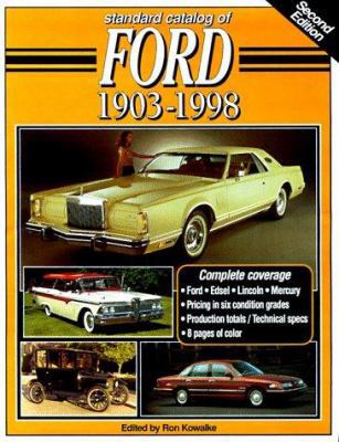 Standard Catalog of Ford, 1903-1998 0873416368 Book Cover