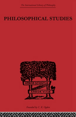 Philosophical Studies 0415613841 Book Cover