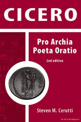 Cicero: Pro Archia Poeta Oratio [Latin] 0865166420 Book Cover