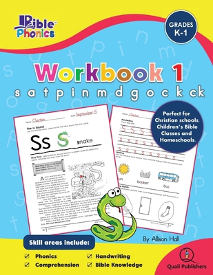 Bible Phonics Workbook 1 0989462773 Book Cover