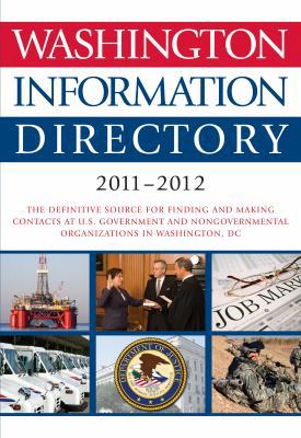 Washington Information Directory 1608717364 Book Cover