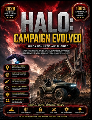 Halo: Campaign Evolved Guida Non Ufficiale Al G... [Italian] B0HBBLPXYS Book Cover