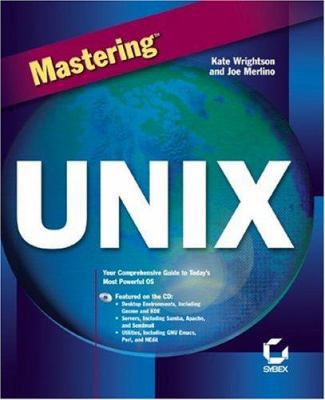 Mastering Unix [With CDROM] 0782128173 Book Cover
