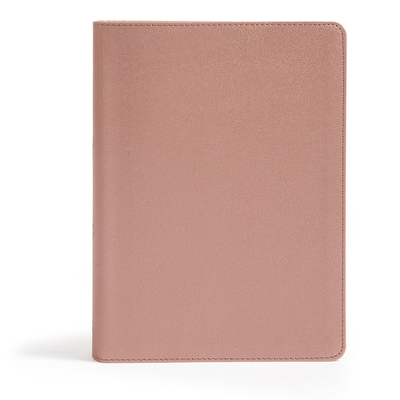 CSB She Reads Truth Bible, Rose Gold Leathertou... 1535971002 Book Cover