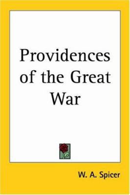 Providences of the Great War 1417998350 Book Cover