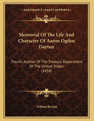 Memorial Of The Life And Character Of Aaron Ogd... 1166272745 Book Cover