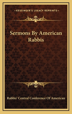 Sermons by American Rabbis 1163515140 Book Cover