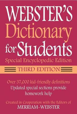 Webster's Dictionary for Students: Special Ency... 1596950951 Book Cover
