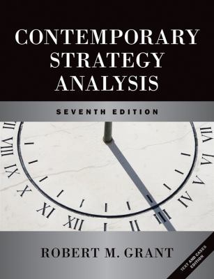 Contemporary Strategy Analysis: Text and Cases 0470747099 Book Cover