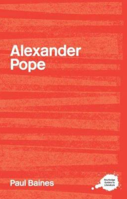 Alexander Pope 0415202469 Book Cover