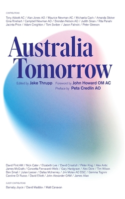 Australia Tomorrow 192244989X Book Cover
