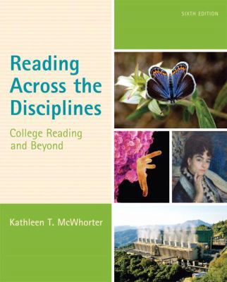 Reading Across the Disciplines: College Reading... 0321921488 Book Cover