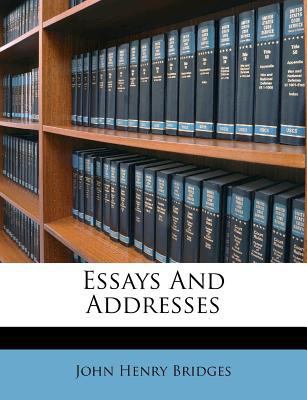 Essays and Addresses 124622402X Book Cover