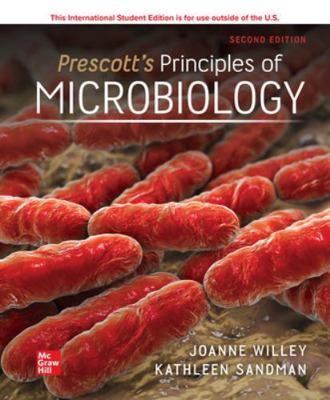 ISE Prescott's Principles of Microbiology (ISE ... 1260575551 Book Cover