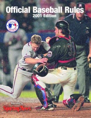 Official Baseball Rules : 2001 Edition 0892046473 Book Cover