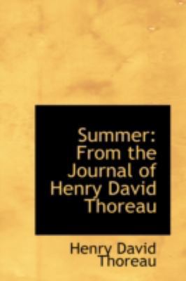 Summer: From the Journal of Henry David Thoreau 0559292643 Book Cover