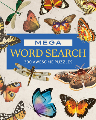 Mega Word Search: 300 Awesome Puzzles 1577155947 Book Cover