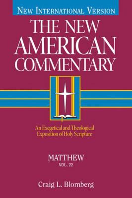 Matthew: An Exegetical and Theological Expositi... 0805401229 Book Cover