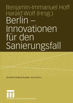 Berlin -- Innovationen Für Den Sanierungsfall [German] 3531144855 Book Cover