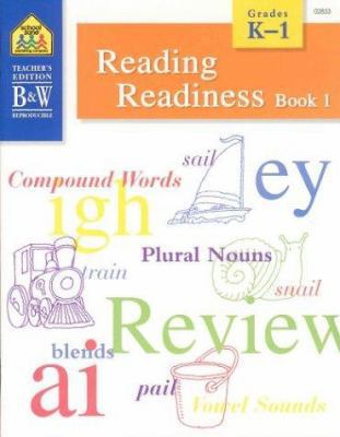 Reading Readiness K-1, Book 1 0887438520 Book Cover