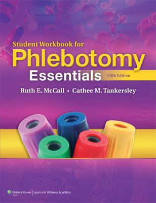 SSG- PHLEBOTOMY ESSENTIALS 5E WORKBOOK: . 1608311198 Book Cover