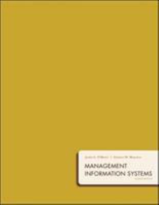 Management Information Systems 0073511544 Book Cover