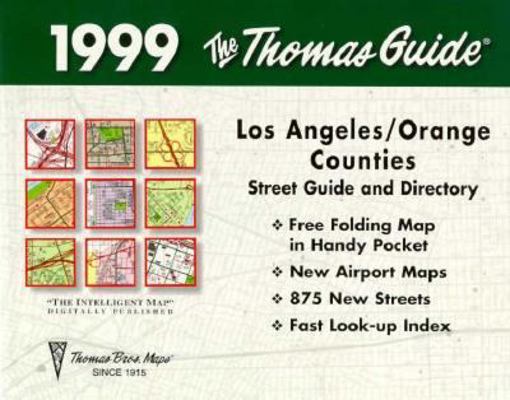 Los Angeles County Street Guide & Directory 199... 1581740174 Book Cover
