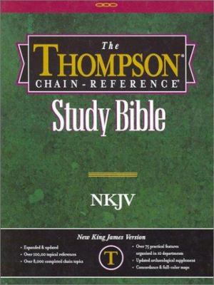 Thompson Chain-Reference Study Bible-NKJV 0887073131 Book Cover