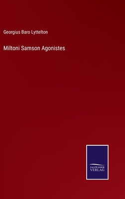 Miltoni Samson Agonistes 3752564571 Book Cover