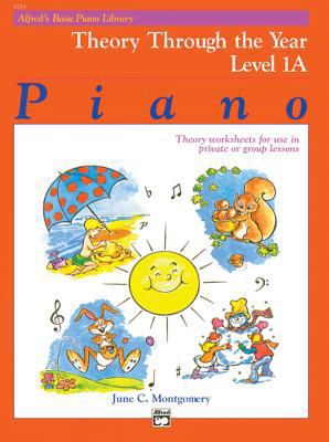 Alfred's Basic Piano Library Theory Through the... 073900736X Book Cover