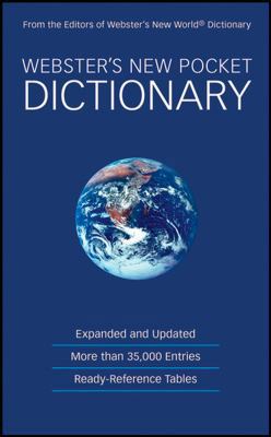 Webster's New Pocket Dictionary, Target Edition 0470373202 Book Cover